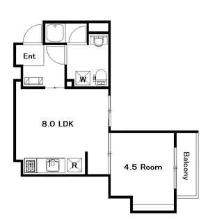 VIVIA【5階】の間取り