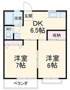 タイヨービル【4階】の間取り