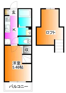 Dimora安行領根岸【2階】の間取り