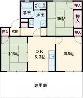 兵庫県加古川市加古川町北在家【アパート】の間取り