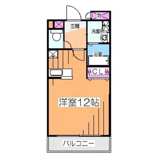 パラディーゾ百舌鳥【3階】の間取り