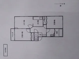 ウッドハウス清藤【3階】の間取り