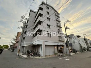 大阪府大阪市東住吉区桑津4【マンション】の外観