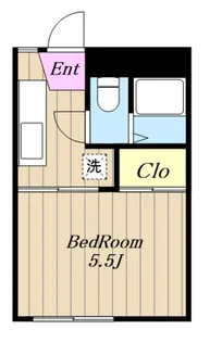 イエローハイム【0】【2階】の間取り
