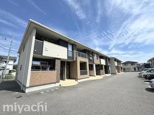 徳島県徳島市八万町川南【アパート】の外観