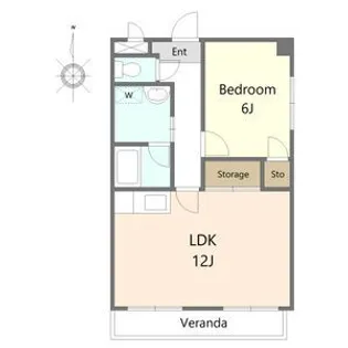 パークヒルズ壱番館【3階】の間取り