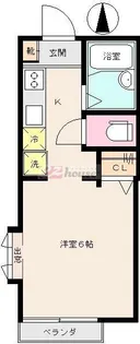 東京都中野区野方1【アパート】の間取り