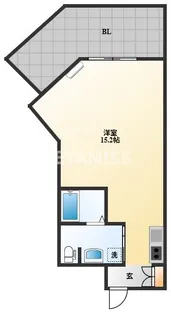 ZEE HAVEN【6階】の間取り