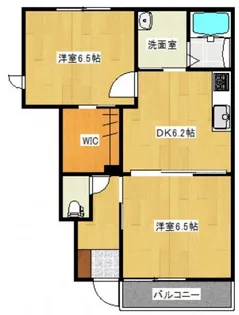 シャンプルII【1階】の間取り