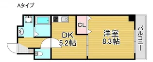 オズレジデンス花園【3階】の間取り