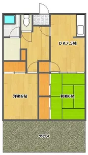 佐賀県佐賀市若楠1【一戸建】の間取り