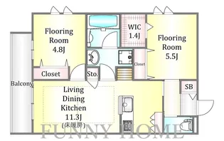 (仮称)杉並区和泉2丁目メゾン【2階】の間取り
