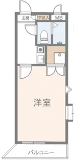 マシャンブル川口【2階】の間取り