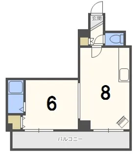 ファインド元町【3階】の間取り