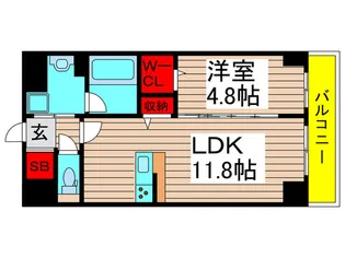 ステラフォレスト【2階】の間取り