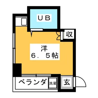 ユリハイツ【2階】の間取り