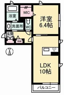 アプレ倉敷【2階】の間取り