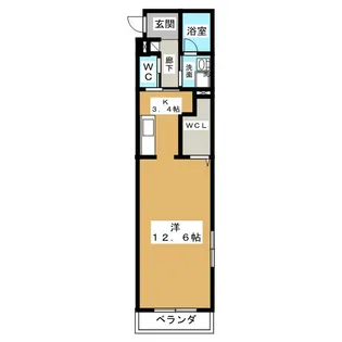 プラドスメゾン森島【2階】の間取り