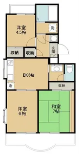 埼玉県所沢市南住吉【マンション】の間取り