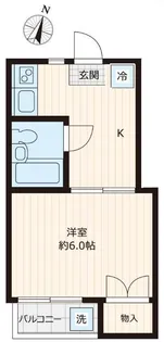 メゾンボヌール【2階】の間取り
