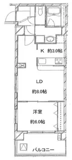 デュオ・スカーラ麹町【7階】の間取り