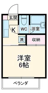 グリーンパーク【1階】の間取り