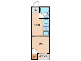 ハイツ井上【2階】の間取り