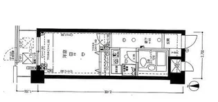 ライオンズマンション金沢香林坊【2階】の間取り