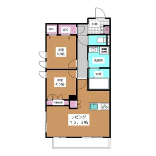 ラ ケイム【3階】の間取り