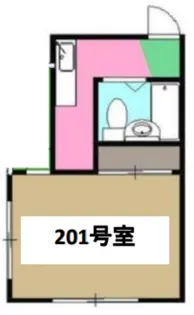 カサイハイム第一【2階】の間取り