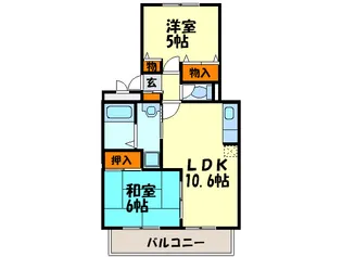 福岡県福岡市南区西長住3【一戸建】の間取り