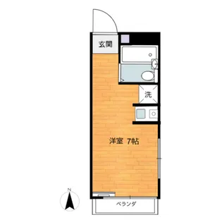 グレイス市ヶ谷【2階】の間取り