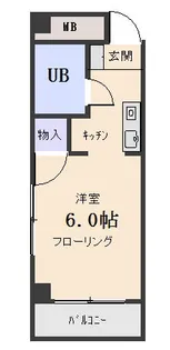 シティーライト丸山台【3階】の間取り