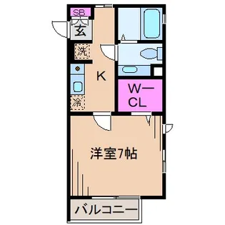 シャルマン【2階】の間取り
