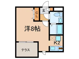MODULOR社台【1階】の間取り