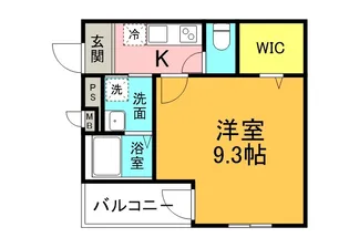 フジパレス出来島WEST5番館【3階】の間取り
