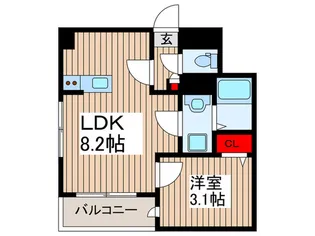 La Luce【3階】の間取り