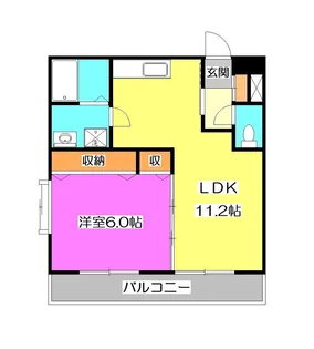 サイレントプラザ【4階】の間取り