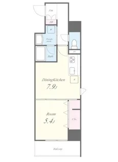 ウィステリア上池袋【2階】の間取り