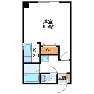 トミイビル NO.11【5階】の間取り