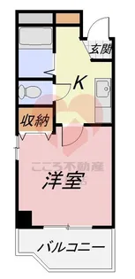 サザンポート内海【4階】の間取り