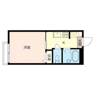 グランドール千歳烏山【2階】の間取り
