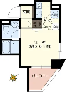 ラグジュアリーアパートメント文京千石#02【6階】の間取り