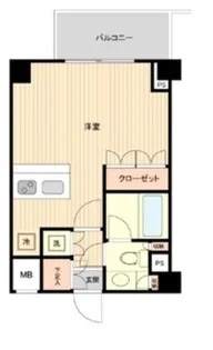 萩中イースト【2階】の間取り