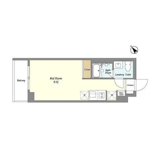 オープンブルーム和光の間取り