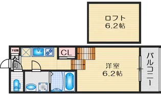 ウェルストン車道【1階】の間取り