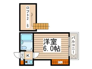 シェモア【2階】の間取り