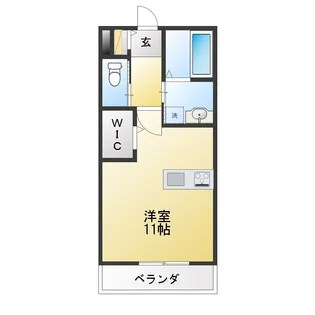 パルテノン【2階】の間取り