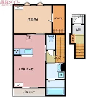 S・Court【2階】の間取り