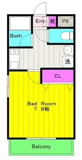 エクセル百合丘【2階】の間取り